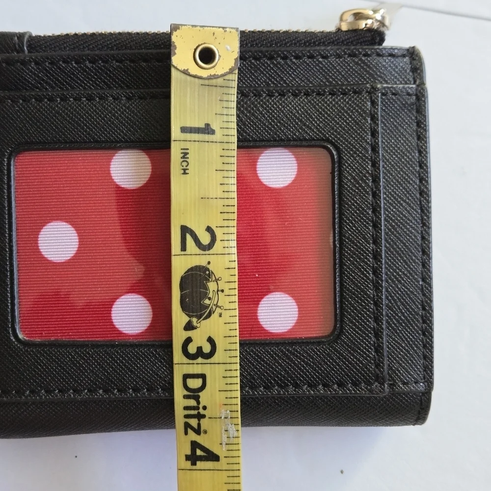Kate Spade Disney Minnie Mouse Leather Compact Wallet